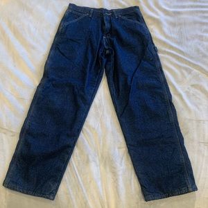 Wrangle Fleece Lined Denim Carpenter Pants 29x30